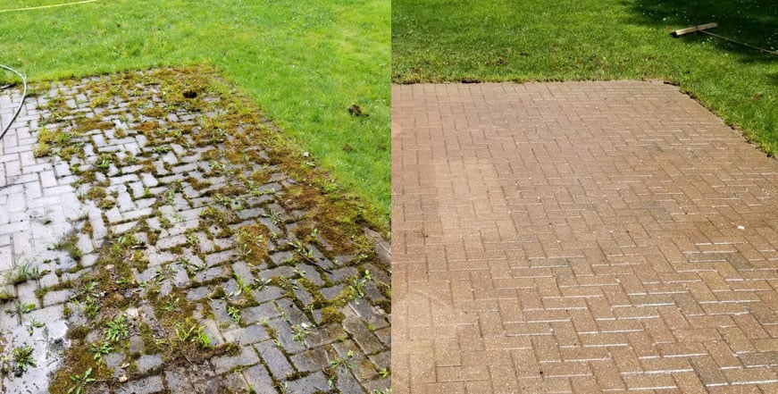 Paver Restoration Before and After